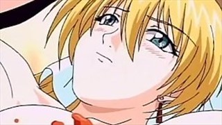 Związana laska dochodzi hentai