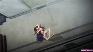 Gangbang z animowaną laską 