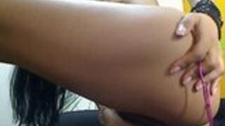 Pieszczenie przy kamerce internetowej