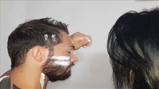 Seks z młodą babką w kościele 