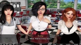 Emo koleżanki z seks zabawką na pasku 