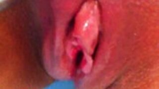 Zbliżenie na cipkę amatorki