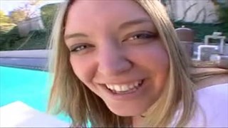 Seks z blond okularnicą