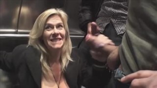 Krągła mamusia w cudownym trójkącie