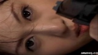 Słodka Azjatka z penisem w ustach