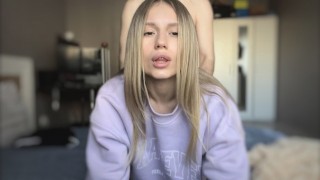 Seks z młodą i jęczącą panienką