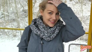 Publiczny seks z dojrzałą Niemka