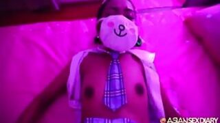 Znakomity seks z orientalna suczką