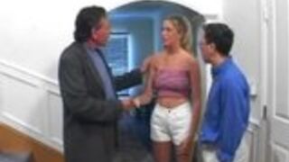 Horny teen babysitter getting what she wants