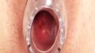 Nasty nurse uniform Gabina dildo masturbation