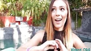 Wylizał dupę ślicznej studentki