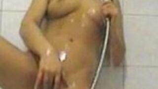 Amateur Teen Films Herself Masturbating In The Shower And In Bed